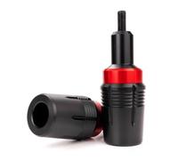 Sliders Moto Para CB500X Para CB500F | Deslizadores de marco Protector contra choques protección del motor(Rojo)