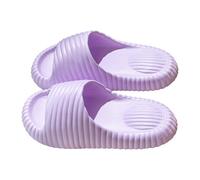 Sliders - Zapatos de baño para mujeres y hombres, súper suaves, sandalias de almohada de nube en liquidación del Reino Unido, antideslizantes, suela gruesa, sandalias de ducha de EVA para verano