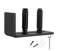 Sliding Barn Door Floor Guide Kit | Carbon Steel Bottom Roller Guide for Door Stabilization | Wall - Mounted Hardware for Baseboards/Barn Doors/Sliding Doors | 10.5x4cm, 263g