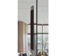 Sliding Barn Door Handles Pulls Glass Door Pull Handle,Stainless Steel Square Handle, Original Wood Red Broze，for Wood Doorfice Sliding Door Handles,Modern Simple Design,