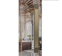 Sliding Barn Door Handles Pulls Sliding Door Pull Handle,Aluminium for Large Door Glass Door Wood Door Handles,Brushed，Square Design