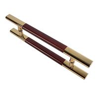 Sliding Barn Door Handles Pulls Stainless Steel Door Pull Handle,24/32/40 Inch for Wood Door Sliding Door Large Door Handles,Double-Sided Push-Pull，Rustic Design ，with So