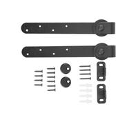 Sliding Barn Door Hardware Kits Top Mounted Hanging Rail Hanger Track Steel Closet Door Rail for Si