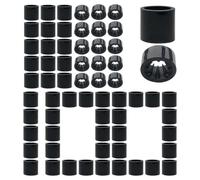 Sliding Column Barbed Secure Clip - 100-Piece Wristband Locks