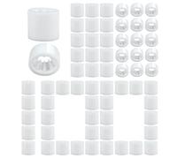 Sliding Column Barbed Secure Clip - 100-Piece Wristband Locks