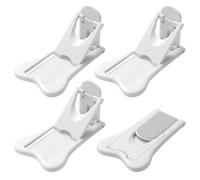 Sliding Door Lock for Child Safety (4-Pack) - Inaya - Child Proof Locks for Sliding Glass Doors, Windows, Closets & Cabinets. Safety Locks for All Your Home Openings.