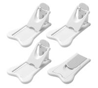 Sliding Door Lock for Child Safety (4-Pack) - Inaya - Child Proof Locks for Sliding Glass Doors, Windows, Closets & Cabinets. Safety Locks for All Your Home Openings.