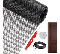 Sliding Door Screen Replacement, Strong Window Mesh Roll, 157x47 Inch Pet Proof Net, Heavy Duty Repair Kit with Reinforced Material, Screen for Porch Patio Doors, Home Improvement Accessory