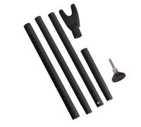 Sliding Door Security Bar - Telescopic Stopper Lock Rod, Anti Break Portable Blocker Device, Adjustable Safety Support For Bedroom Balcony Hotel And Travel Use | Compact Reinforcement Tool Added Home