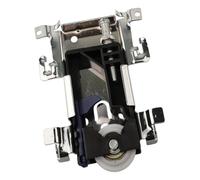 Sliding Door Wheels Kit Upper Lower Pulley Set for Wooden Doors Cabinet Wardrobe Side Mounted Nylon Plastic Iron Shell(Next round)