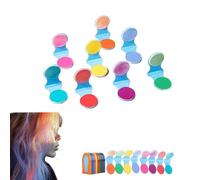 Sliding Highlight Hair Dyeing Powder, 4/8 Color Hair Dye Chalk, Temporary Hair Chalk, New Hair Chalk Temporary Hair Color for Adults for Halloween and New Year Parties (8 color)