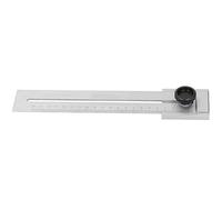 Sliding Line Ruler | Carbon Steel Scribing Tool with Attractive Stripe & Locking Knob | Woodworking/Metalworking Measuring Tool | 7.9in 9.8in 11.8in Sizes (200mm)