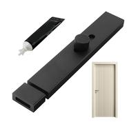 Sliding,Thickened Slide Locks Adhesive - Wear-Resistant Slide Lock For Home Hotel Good Conditions, Thanks To Its Sturdy And Stylish Design That's