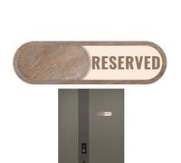 Sliding Vacant Sign - Do Not Disturb Wooden Sign, Adjustable Private Indicator With Reserved And Vacant Display, Bathroom Door Decoration For Lactation Rooms Hotels Offices Restaurants And Home Use