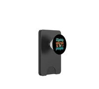 Slightly Allergic To People Funny Introvert Humor PopSockets PopWallet para MagSafe