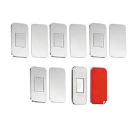 Slim Adhesive Catch, Heavy Duty Magnetic Latch, Strong Hold with Cabinet Magnet, Stainless Drawer Catch System, Cabinet Latch with Modern Style, Cupboard Lock for Home RV