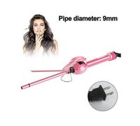 Slim And Light Thin Barrel Curling Iron, 9Mm Professional Hair Styler with Fast Heating And Adjustable Temperature Control for Effortless Voluminous