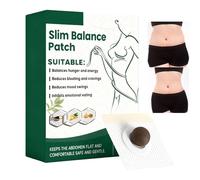 Slim Body Patches - Abdominal Comfort Support Weight Management Solution | Discreet Wearable Design Easy Daily Use for Metabolism, Wellness or Professionals Fitness, 1.77x1.77in