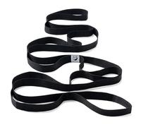 Slim Panda Cinturón de Estiramiento para Yoga, Correa con 10 Bucles para Estirar y Stretching, Ideal para Ballet, Fitness, Pilates y Rehabilitación