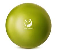 Slim Panda Pelota de pilates, pelota de ejercicio pequeña de 9 pulgadas, mini pelota de yoga antiexplosión para estabilidad, entrenamiento, barra, fuerza central, terapia física, equilibrio