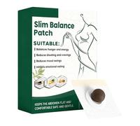 Slim Patch, De La Hinchazón, 12 Piezas, Slim Balance Patch, Pegatina De Control De Peso Natural, Regulación De Energía, Para Mujeres Y Hombres