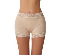 Slim Shape Faja Faja Reductora Braga Mujer Mujeres Shaper Acolchado Butt Lifter Panty Butt Hip Enhancer Hip Interior Calzoncillos Bragas Corset Mujer Reductor Corset para Vestir Beige S