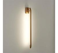 Slim Tube Wall Light Linear Stylish Designers Wall Sconce Style Aluminum Led 1-Light Wall Lamp Gold Indoor Decoration