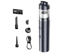 Slim V8 Mate Cordless Car Vacuum High Power, Portable Handheld Vacuum Cleaner with Large Dust Cup, Multi Accessories & USB-C Charge for Car Pet Office Keyboard (Blue Grey)