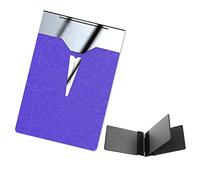 Slim Wallet Kreditkartenetui,Fahrzeugschein Hülle für Zulassungsbescheinigung Ultradünn leichte Fahrzeugscheinetui KFZ Schein Schutzhülle Etui Mappe Kartenhülle Fahrzeugschein Hülle,Blau