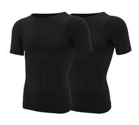 SLIMBELLE Body Shaper para Hombre - Camisa de compresión T-Shirt Shapewear Slimming Shirt Chaleco Adelgazar Abdomen Cinturón De Vientre Bajar De Peso