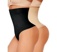 SLIMBELLE Tanga Faja Braga Reductora para Mujer Vientre Plano Braguitas Modeladora Cintura Alta