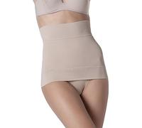 SLIMCELL Faja de compresión sin costuras - Faja moldeadora anticelulítica, faja abdominal contenitiva de microfibra, ropa interior adelgazante invisible