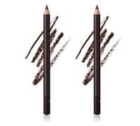 Slimdescent Eyeliner Waterproof, 2 In 1 Eyeliner And Eyebrow Penci, 24 Hr Waterproof Duo Sharpenable Eye Pencil, No Smudging, Fading, Smooth And Easy To Color (dark brown*2)