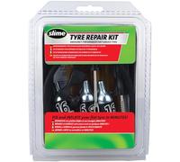 Slime 20382 Kit para Inflar y Reparar Neumáticos, Neumáticos sin Cámara, Reparación de Emergencia de Tráileres y Quads, Fácil y Rápido, Contiene una Bomba Pequeña