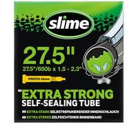 Slime 30023 A6 Cámara Interior de Bicicleta con Sellante de Pinchazos Slime, Sellado Autónomo, Prevenir y Reparar, Válvula Presta, 50/60-584 mm (27,5 (650b) x 1.5-2,3)