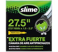Slime 30023 Cámara de Aire para Bicicleta, Antipinchazos, con Sellante Slime, Sellado Autónomo, Prevenir y Reparar, Válvula Presta, 27.5' x 1.5-2.3'