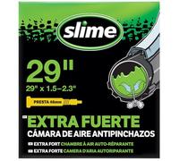 Slime 30073 Cámara de Aire para Bicicleta, Antipinchazos, con Sellante Slime, Sellado Autónomo, Prevenir y Reparar, Válvula Presta, 29' x 1.5-2.3'