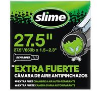 Slime 30077 Cámara de Aire para Bicicleta, Antipinchazos, con Sellante Slime, Sellado Autónomo, Prevenir y Reparar, Válvula Schrader, 27.5' x 1.5-2.3'