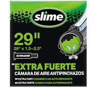 Slime 30078 Cámara de Aire para Bicicleta, Antipinchazos, con Sellante Slime, Sellado Autónomo, Prevenir y Reparar, Válvula Schrader, 29' x 1.5-2.3'
