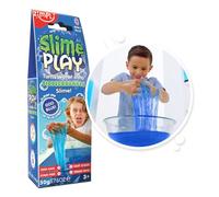 Slime Baff, color azul, paquete de baño, convierte el agua de la bañera en baba pegajosa. Juguete sensorial y de baño para niños, certificado biodegradable.