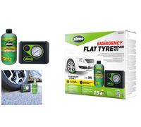 Slime Neumático Juego Avería Con Compresor + Sellador Reparar Set Smart 500282