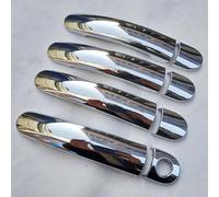 SLIMES Embellecedor De Manija De Puerta Exterior Cromado para Seat para Ibiza 6L 6J Mk3 Mk4 2002-2017 Modificación Apariencia vehículo