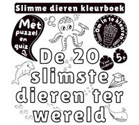 Slimme dieren kleurboek | De 20 slimste dieren ter wereld om in te kleuren | Met spannende feiten en typische dierengeluiden | Incl. zoekpuzzel en ... Het perfect cadeau voor slimme dierenvrienden