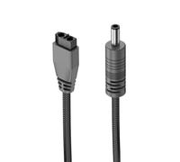 SlimQ Cable de alimentación XT60 de 330 W a 5,5 mm x 2,5 mm CC, 2 m, 330 W máximo, 20 A, trenzado de PVC, compatible con Dell, HP, Lenovo, Asus, MSI, Razer, Acer y más.