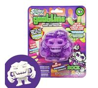 Slimy Gooblins - Slime Ghost de Monstruo de Ghost, 100 g, súper elástico, con divertidos esqueletos espeluznantes para descubrir y coleccionar, juguete para amasar (3 años), color: lila
