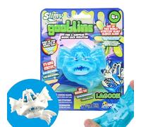 SLIMY Gooblins - Slime Ghost de Monstruo de Ghost, 100 g, super elástico, original de Slimy Slime, con divertidos esqueletos espeluznantes para descubrir y coleccionar, juguete para amasar (3 años),