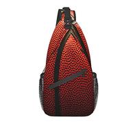 Sling Bag Baloncesto Deporte Pelota Senderismo Mochila Crossbody Hombro Mochila Viaje Cofre Pack para Hombres Mujeres