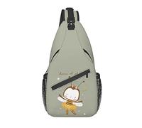 Sling Bag Bee Dancer Farmhouse Senderismo Mochila Crossbody Hombro Mochila Travel Chest Pack para Hombres Mujeres