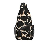 Sling Bag Classical Cow Animal Ptint Senderismo Mochila Crossbody Hombro Mochila Travel Chest Pack para Hombres Mujeres