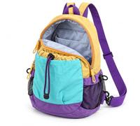 Sling Bag for Men and Women, Lightweight Nylon Chest Pack for Travel | Side Bottle Holder • Rear Zipper Pocket • Water-Repellent Fabric, Outdoor Day Trips